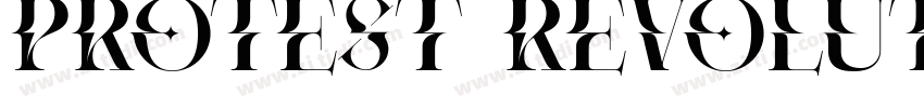 Protest Revolution字体转换